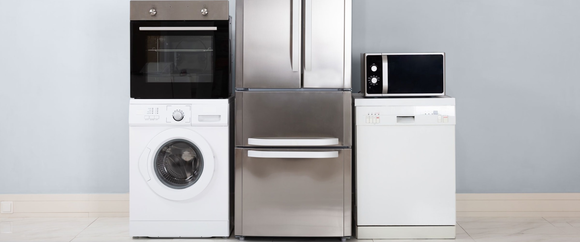 What are the 5 major appliances?